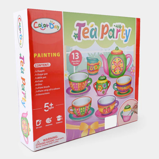 Painting tea party set