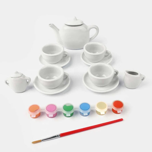 Painting tea party set